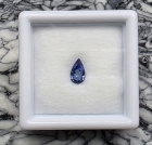 Faceted Benitoite, Pear / Teardrop Cut, .34 cts., VVS