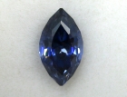 Benitoite, 1.11 carats, Marquise Cut, VVS, with G.I.A. Report