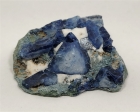 Large Benitoite Crystals on Matrix, Benitoite Gem Mine, San Benito County, California