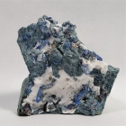 Tabular Benitoite with Joaquinite, Benitoite Gem Mine, San Benito County, California