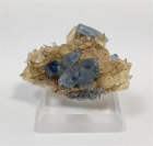 Calcite and Celestine, Double Terminated Crystals on matrix, Pugh Quarry, Custar, Ohio