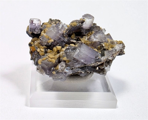 Fluorapatite, Arsenopyrite, Pyrite, Muscovite, Panasqueira Mines, Portugal