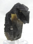 Fluorite on Quartz, Akchatau Mine,  Akchatau, Karagandy Prov., Kazakhstan