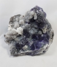 Fluorite with Quartz, La Viesca Mine, Huergo, Siero, Asturias, Spain