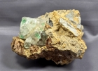 Fluorite w/ yttrium, Peñas Blancas, Western Boyacá Province, Colombia