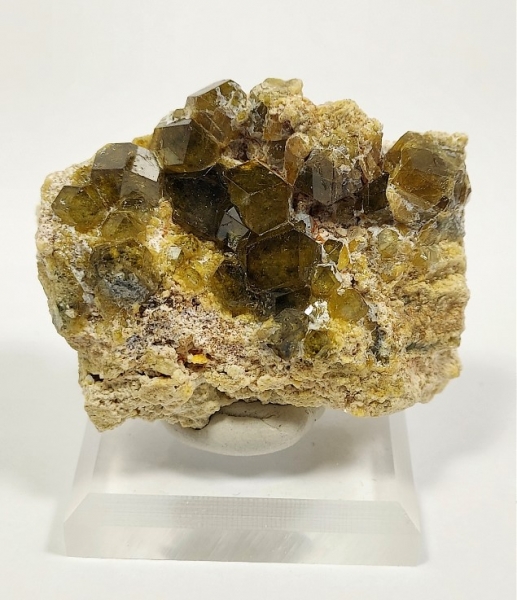 Andradite Garnet on Matrix, Nioro du Sahel Cercie, Kayes Region, Mali