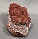 Hematite included Quartz over Wulfenite, M'fouati, Bouenza Dept., Republic of the Congo