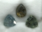 Montana Missouri River Sapphire, 3 Sapphire, 10.33 ctw.