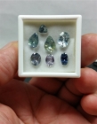 Montana Missouri River Sapphire Parcel, 7 Gems / 9.43 ctw