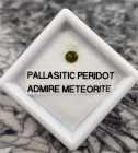 Pallasitic Peridot Gem .19 cts., 3.82 mm, with G.I.A. Report