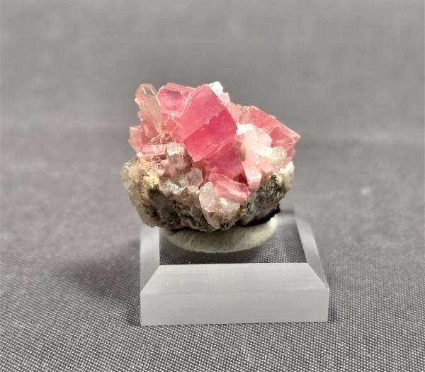 Rhodochrosite & Quartz, Pasto Bueno, Pallasca Province, Ancash, Peru