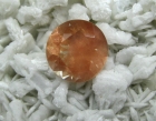 Oregon Sunstone, 3.88 cts., Copper Schiller, Round Cut